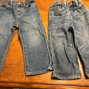 Carter’s and polo jeans. 2t